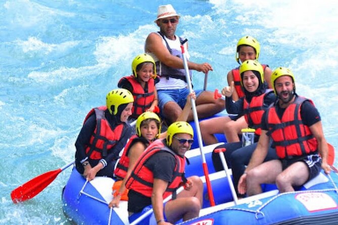 9 Hours Rafting, Buggy Safari and Zipline Adventure from Kemer - Whitewater rafting: the guided rapids portion