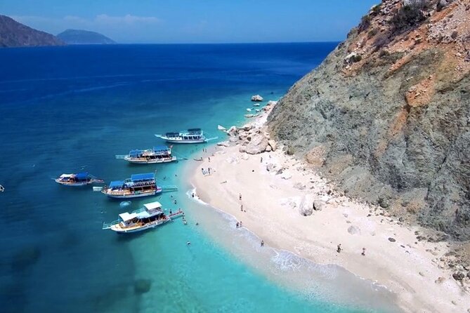 Adrasan Suluada Island boat tour - Four swim breaks (two in Suluada): how to enjoy the water when boats crowd in