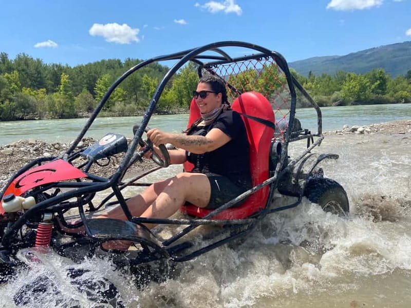 Alanya/Side/Antalya: Canyon Rafting, Buggy & Zipline Tour - The real value of this $23 price: three activities plus lunch