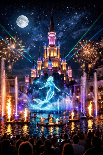 Antalya,Alanya,Side,Kemer Land Of Legends Night Show - What you’re really buying: a night show plus stress-free transport