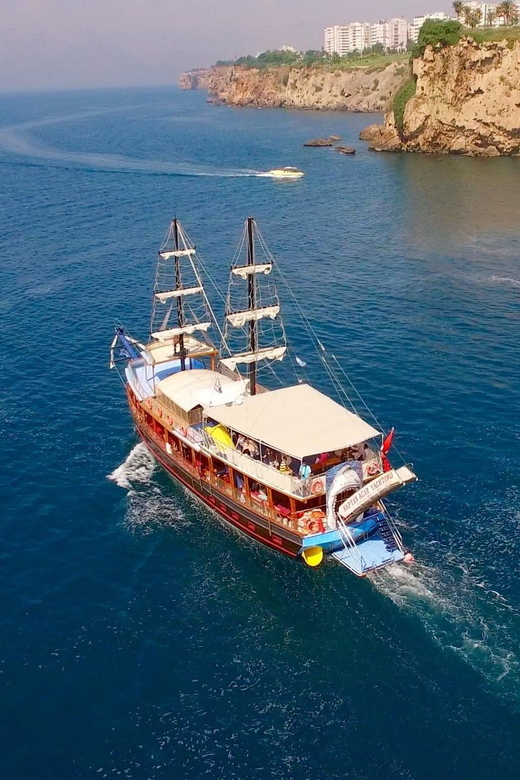 Antalya: Beach & Waterfalls Boat Trip w/ Lunch & Soft Drinks - Extras that can change the final bill: speedboat, photos, and drink pricing