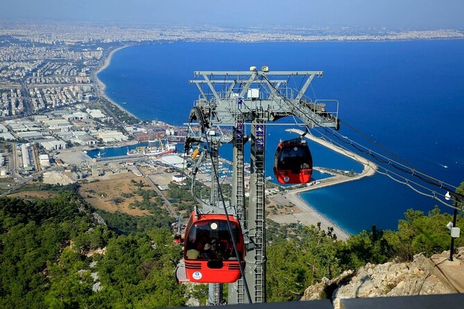 Antalya /Belek : Guided City Tour w/Cable Car & Waterfalls & Boat - The boat trip from Kaleiçi Marina: relaxing cruise or loud soundtrack