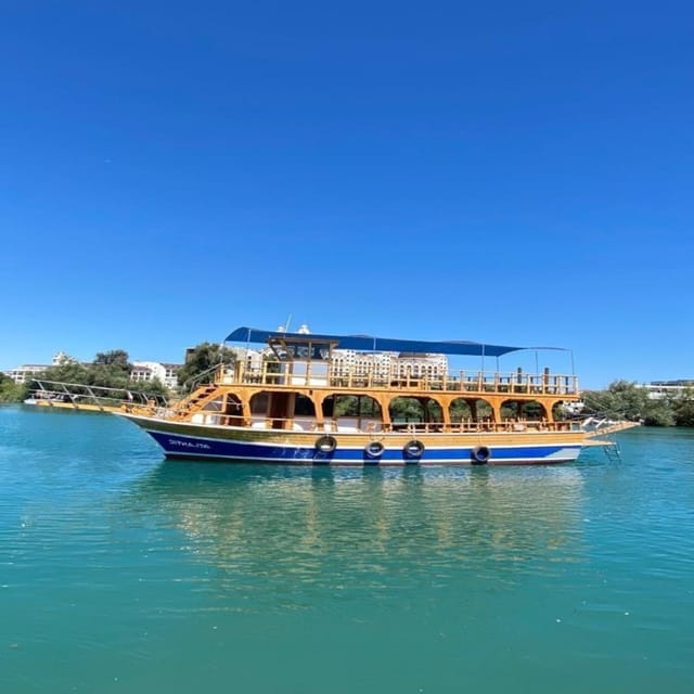 Antalya/ Belek Relax Boat Tour with Lunch & Soft Drinks - Antalya cliffs, a sea cave, and Bababurun’s waterfall stop