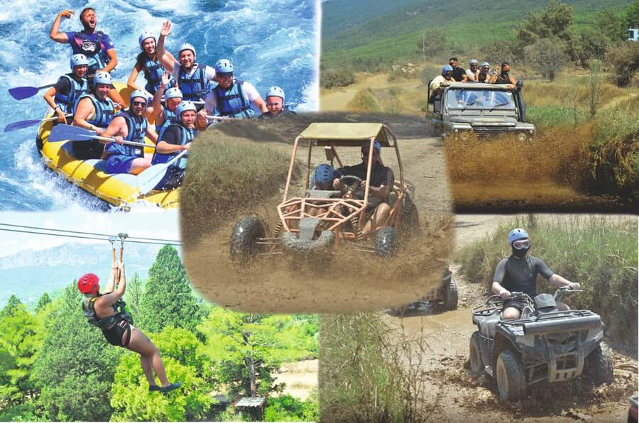 Antalya Buggy, Quad, Jeep, Rafting & Zipline Tour with Lunch - Getting kitted and briefed: how the safety part works in practice