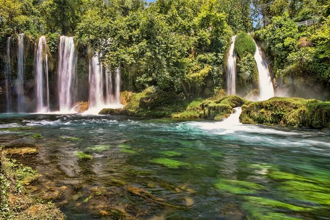 Antalya City 2 Waterfall & Boat Tour - Agora Shopping Center Lunch: Food Included, No Stress
