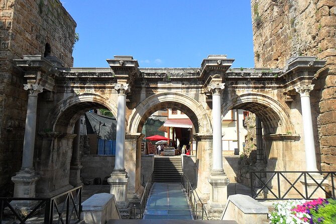 Antalya City Tour with Cable Car and Waterfalls - Lower Düden Waterfalls: the Cliff Drop Into the Sea