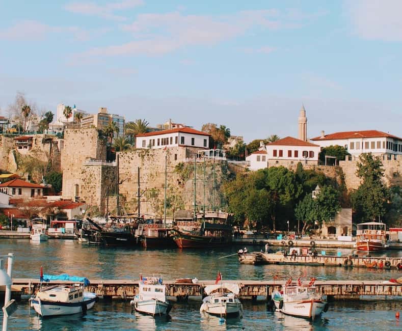 Antalya ; City tour with Double Decker Bus - A full Antalya day: old town walking, Düden Waterfalls, and a harbour boat trip