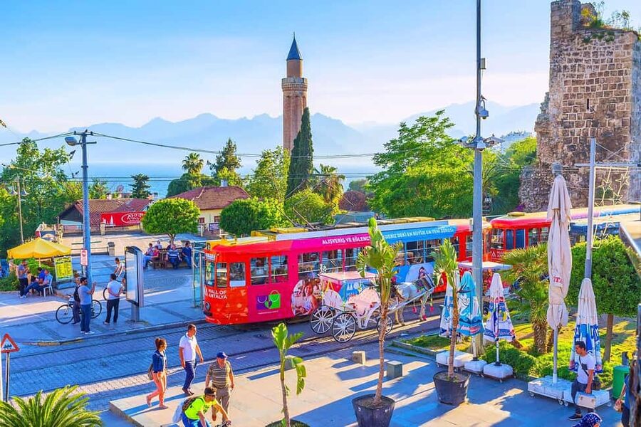 Antalya ; City tour with Double Decker Bus - Kaleiçi Antalya: where the landmarks turn into an actual story