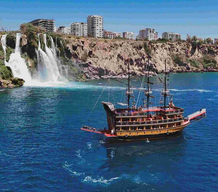 Antalya: Duden Waterfall Pirate Boat Trip - Key things to know before you go
