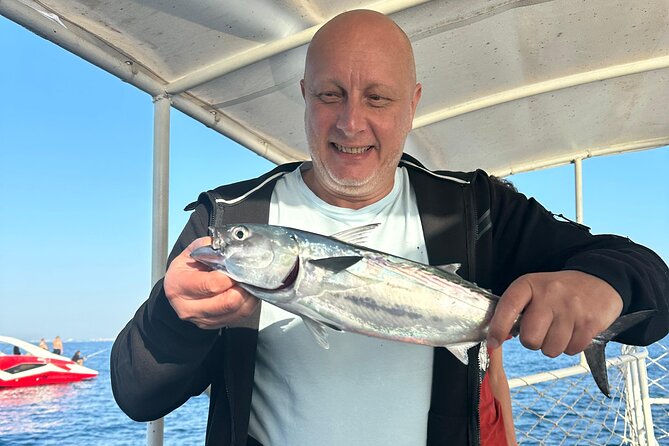 Antalya Fishing with Breakfast & Lunch & Soft Drinks & Transfer - The 20–30 minute swim break you’ll actually enjoy