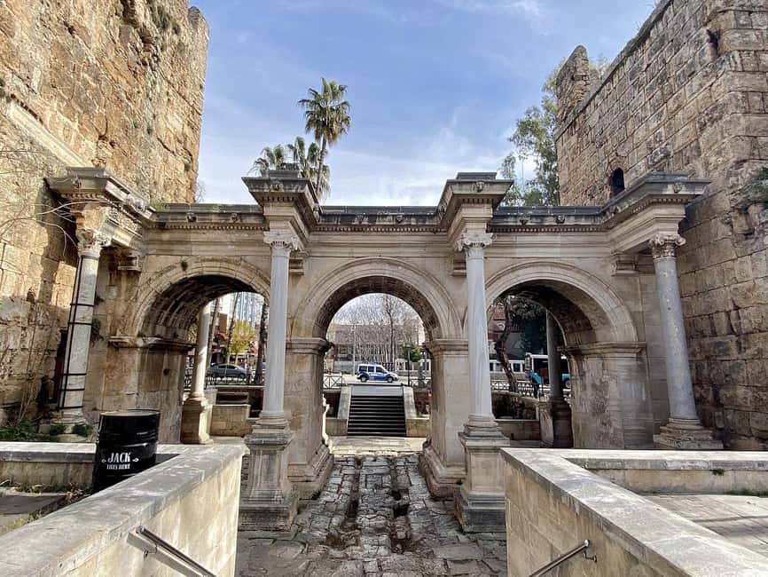 Antalya: Guided City Tour with Waterfalls Tickets and Lunch - The Antalya route: waterfalls, Urgentium, Old Town, lunch