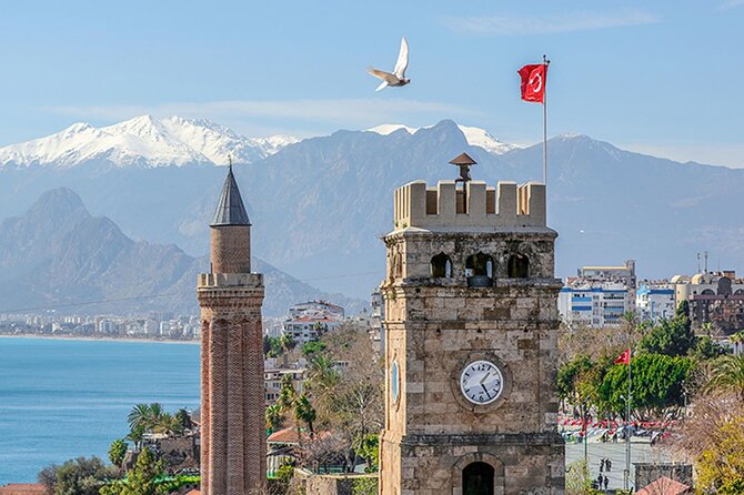 Antalya : Guided Old City Tour w/Cable Car&Waterfalls & Boat Trip - Guided Core: Hadrian’s Gate and the Kaleiçi Old Town Feel