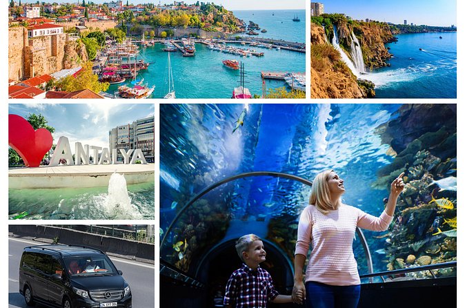 Antalya Half-Day Private City Tour with Aquarium Visit - Face 2 Face Wax Museum: extra fun time without extra planning