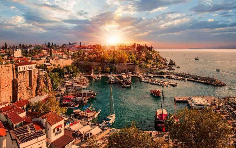 Antalya: Kaleici, Duden Waterfalls And Boat Tour With Lunch - Stop 4: Hadrian’s Gate quick photo stop