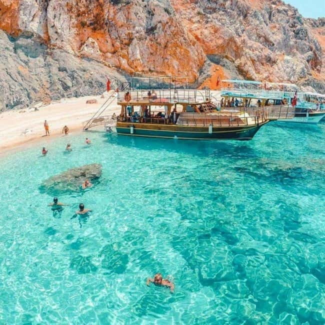 Antalya/Kemer: Adrasan Bays Boat Tour With Lunch - American Beach and Maldives Beach: Why These Extra Stops Matter