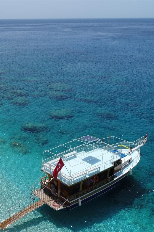 Antalya/Kemer/Bekek: Suluada Boat Tour with Transfer & Lunch - Lunch and drinks: included food, plus what to budget