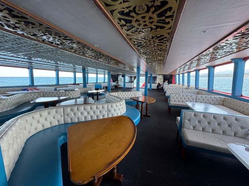 Antalya/Kemer: Boat Tour Visit Caves and Bays With Lunch - Catamaran comfort: shade matters more than you think