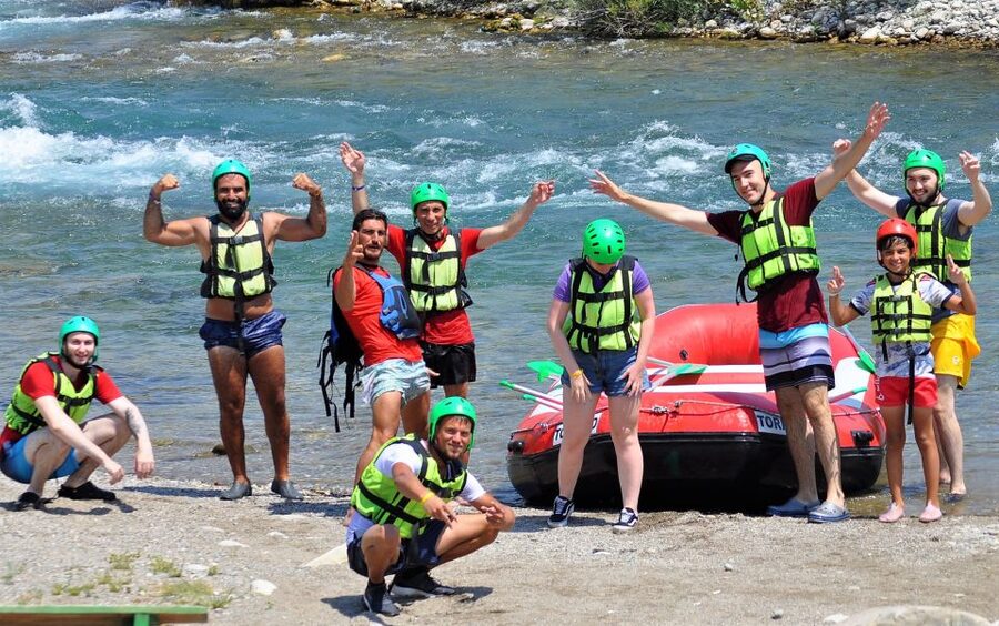 Antalya/Kemer: Koprulu Canyon Whitewater Rafting with Lunch - Swim breaks in crystal spring water: cold comfort and good control