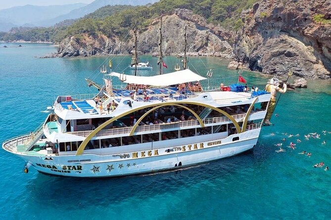 Antalya / Kemer : Mega Star Party Boat Trip w/ Lunch & Transfer - Setting Sail from Antalya: Transfers That Actually Help