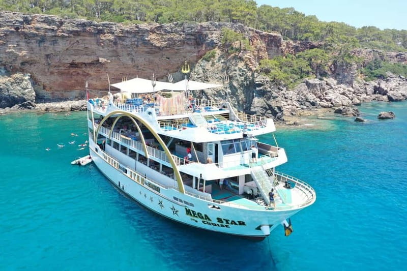 Antalya/Kemer Megastar Boat Trip w/Lunch & Hotel Pickup - Sun Deck vs Shade: How to Set Up Your Perfect Spot