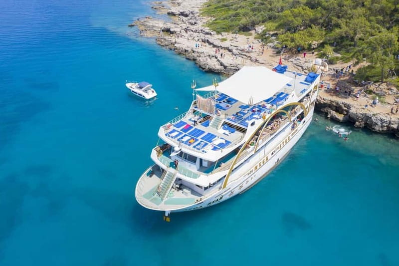 Antalya/Kemer Megastar Boat Trip w/Lunch & Hotel Pickup - Antalya or Kemer Pickup: How Easy the Start Really Is