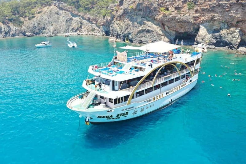 Antalya/Kemer Megastar Boat Trip w/Lunch & Hotel Pickup - Cleopatra Bay and Paradise Bay Swims: Why These Stops Are Worth It