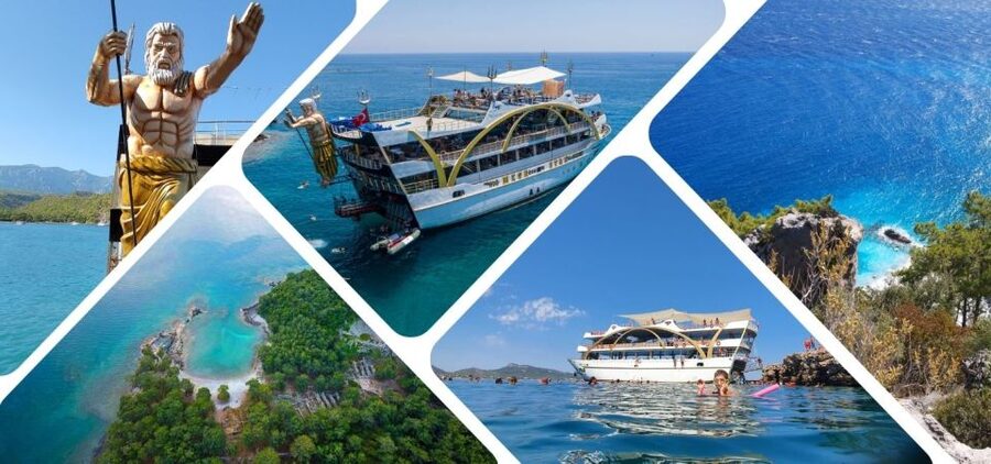 Antalya & Kemer: Megastar Catamaran Cruise With Foam Party - Cennet (Paradise) Bay: another swim stop with calmer vibes