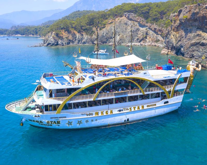 Antalya & Kemer: Megastar Catamaran Cruise With Foam Party - Lunch on board: included, simple, and plan for drinks separately