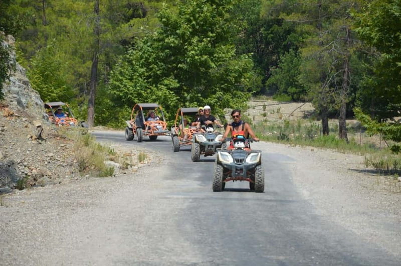Antalya Kemer Merkez Transferli Quad Safari - Stops That Break Up the Ride (Views, Wildlife, and a Swim Moment)