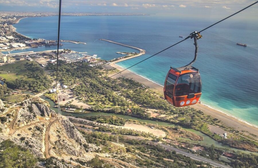 Antalya/Kemer: Old City, Waterfalls, Olympos Cable Car, Boat - Kaleiçi Old Town: Hadrianus Gate, Fluted Minaret, and street-level history