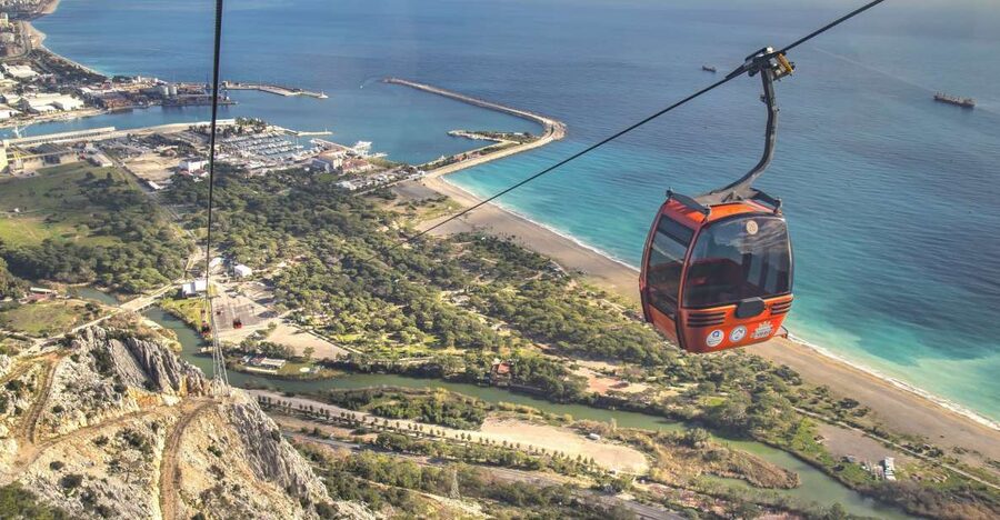 Antalya/Kemer: Old City, Waterfalls, Olympos Cable Car, Boat - The Olympos Cable Car moment: 2,365 meters of payoff