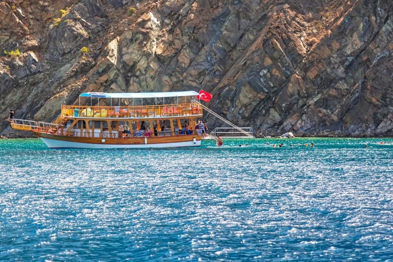 Antalya/Kemer: Suluada & Adrasan Boat Trip with Lunch - Akseki Bay (Love Island): cold cave water and local myth
