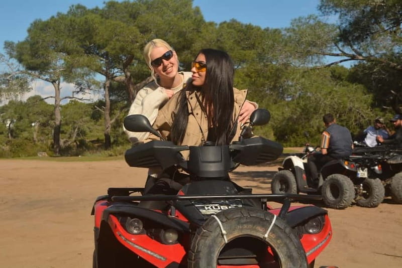Antalya: Lara Beach Region Quad Safari - The Track: Desert Sand Driving, Forest Trails, and the Lara Beach Proximity