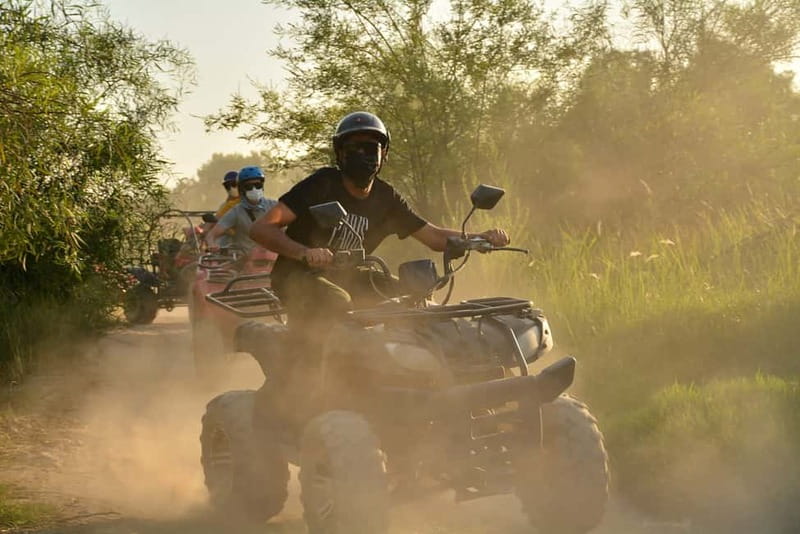 Antalya: Lara Beach Region Quad Safari - Dust and Comfort Tips: How to Avoid Looking Like a Walking Sandbag