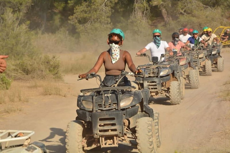 Antalya: Lara Beach Region Quad Safari - Timing With Lara Beach: Make the Most of the 100-Meter Advantage