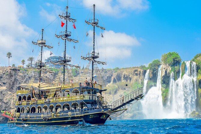 Antalya Lara Pirate Boat Trip w/Soft Drinks, Lunch & Pickup - Foam Party and Entertainment: Where the Day Turns Into a Real Event