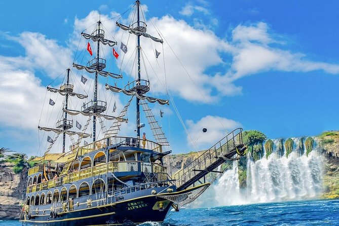 Antalya Lara Pirate Boat Trip w/Soft Drinks, Lunch & Pickup - Lunch and Soft Drinks: Good Value, But Don’t Expect Gourmet