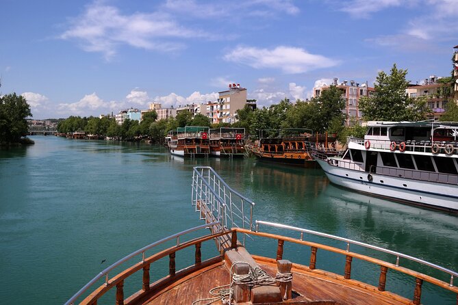 Antalya: Manavgat River Cruise, Waterfalls and Market Tour - Apollo temple and giant sea turtles: small add-ons, big meaning