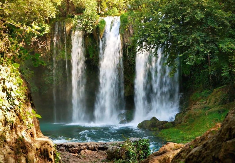 Antalya: Old City Tour w/Boat Trip, Cable Car & Waterfalls - The boat trip from the Old Harbor: best as a calm reset