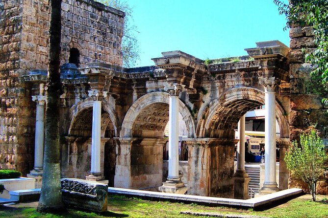 Antalya : Old City, Waterfalls with Boat & Olympos Cable Car - Lower Düden Waterfalls in Lara: 40 meters of sea-cliff drama