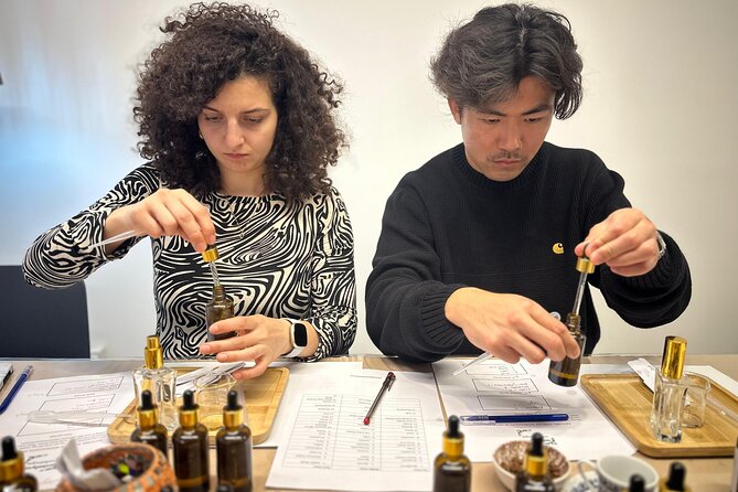 Antalya Old Town : Perfume Workshop with 90+ Essences - The stars of Antalya scents: orange blossom, citrus, laurel, thyme, pine
