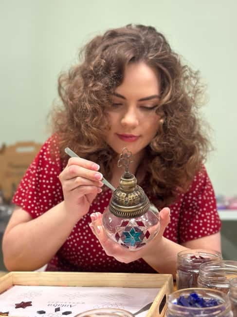 Antalya Old Town: Traditional Mosaic Lamp or Candle Workshop - Key points I’d prioritize before you go