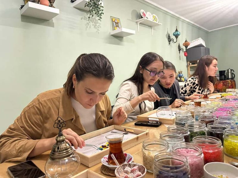 Antalya Old Town: Traditional Mosaic Lamp or Candle Workshop - Hands-on making: glass, beads, and hand-made metal parts