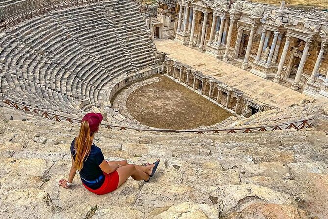 Antalya Pamukkale Hot Springs & Hierapolis Tour With Lunch - Stonemason Stop in Pamukkale: Turkish Stone Craft Before the Main Sites