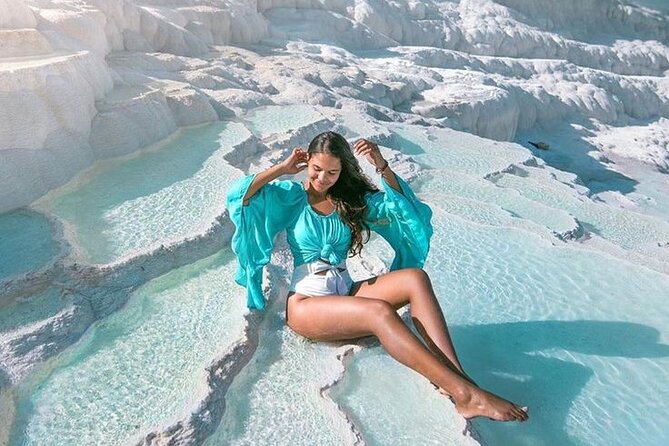 Antalya Pamukkale Hot Springs & Hierapolis Tour With Lunch - Hotel Pickup, Air-Conditioned Comfort, and a 45-Person Group