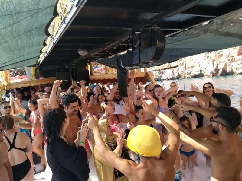 Antalya Pirate Boat: Düden Şelalesi, Swim & Foam Party - Key things I’d circle before you book