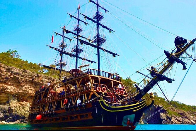 Antalya Pirate Boat from Kemer - Moonlight Bay at Kumluca: The Late-Day Water Stop