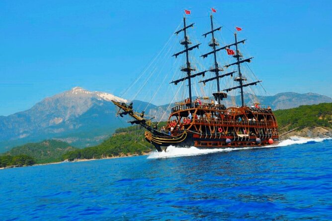 Antalya Pirate Boat Tour with Lunch and Roundtrip Transfer - Key Highlights