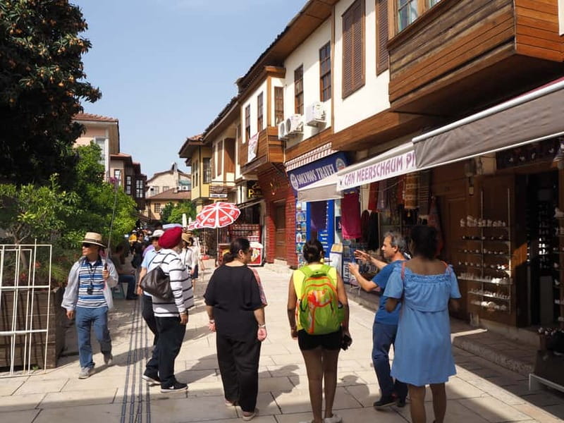 Antalya Private City Tour Waterfalls and Old Town Boat Tour - The Old Town boat tour: an hour on the water
