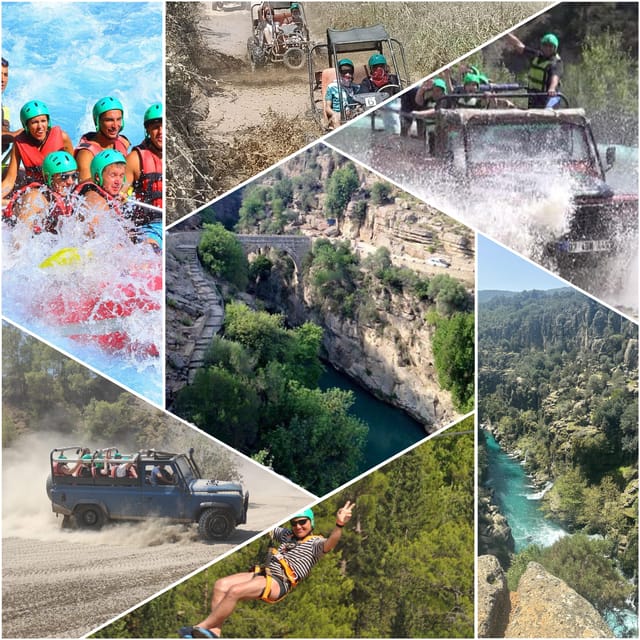 Antalya: Rafting Jeep Buggy&Quad Safari zipline canyon visit - Meeting Up and Timing: The 8–10 Hour Reality